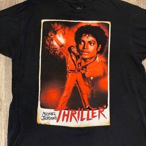 Michael Jackson Thriller Poster tshirt
